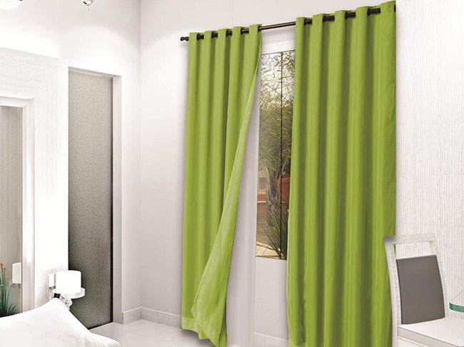 cortina blecaute verde