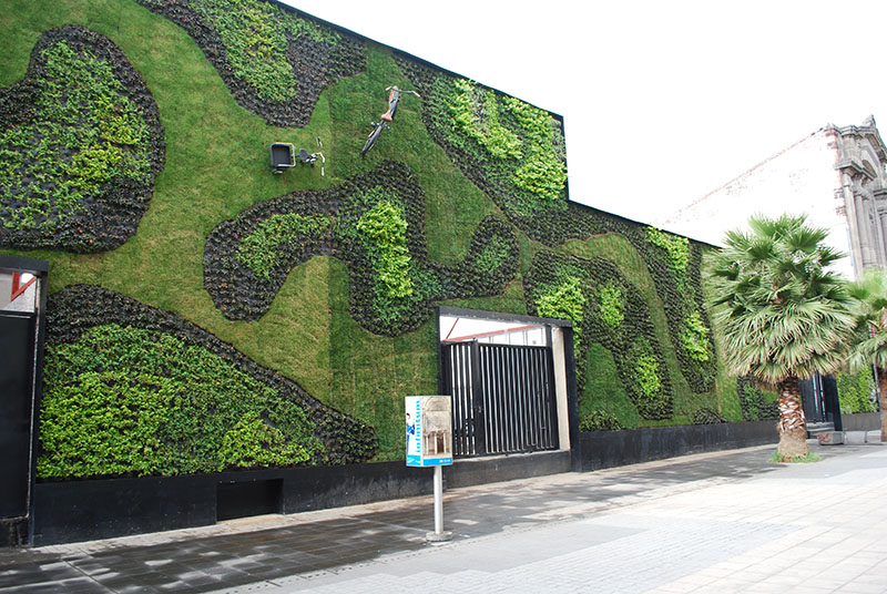 Green Wall modulado, já amplamente utilizado na Europa